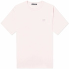 Acne Studios Men's Exford Face T-Shirt in Light Pink