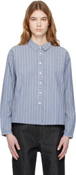 YMC Blue Marianne Shirt