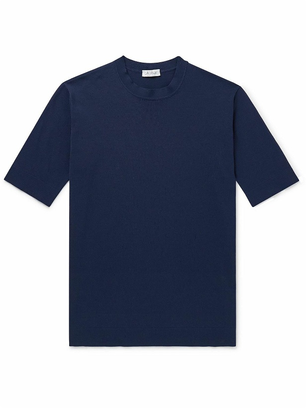 Photo: De Petrillo - Cotton T-Shirt - Blue