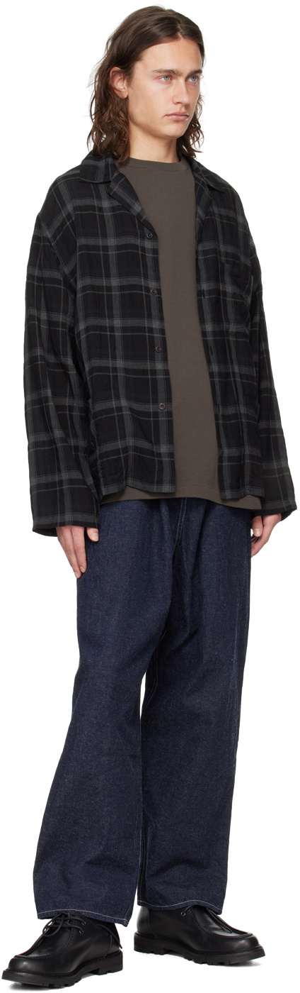 トップス KAPTAIN SUNSHINE Open Collared Shirt OVY KAPTAIN SUNSHINE Open Collared Shirt OVY KAPTAIN SUNSHINE Open