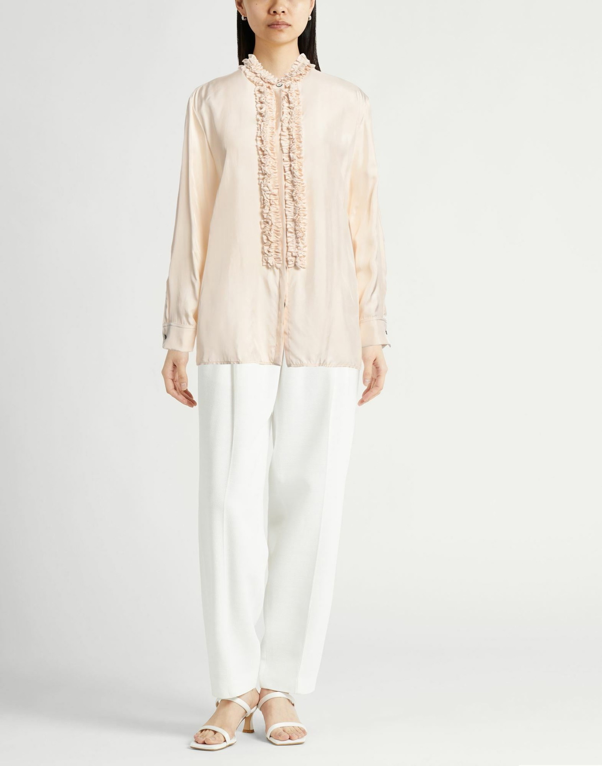 Jil Sander Womens Shirt in Beige