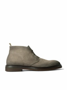 Officine Creative - Dude Flexi Suede Desert Boots - Gray