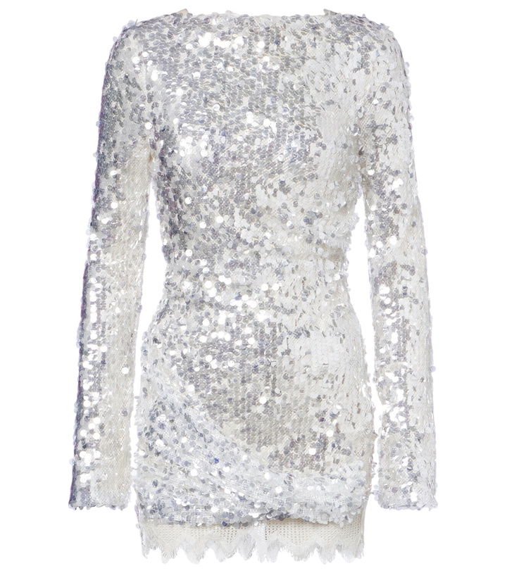 CHRISTOPHER ESBER Opaline Sequined Mini Dress Christopher Esber