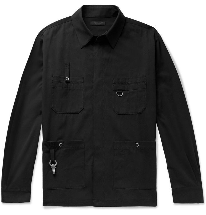 Photo: Undercover - Cotton and Tencel-Blend Twill Shirt - Black