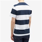 Barbour Men's Whalton Stripe T-Shirt in Navy