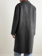 The Frankie Shop - Paxton Wool-Blend Felt Coat - Gray