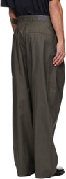 Acne Studios Khaki Belted Trousers