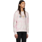 Versace Pink Tie-Dye Medusa Sweatshirt