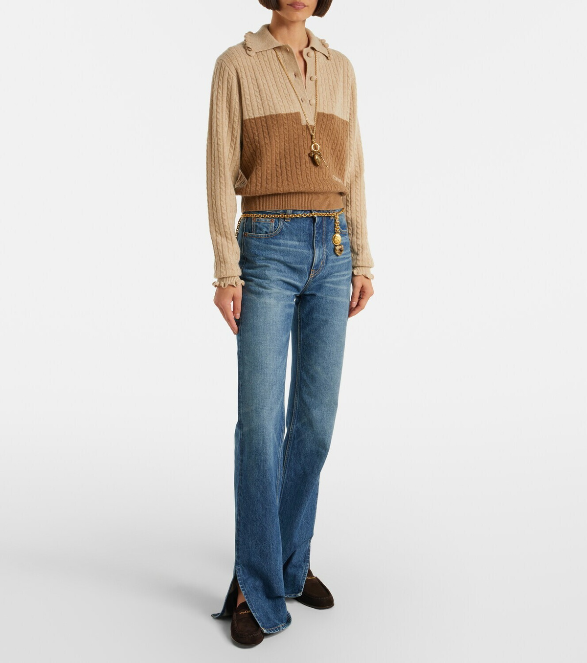 Chloé Chloé suede loafers