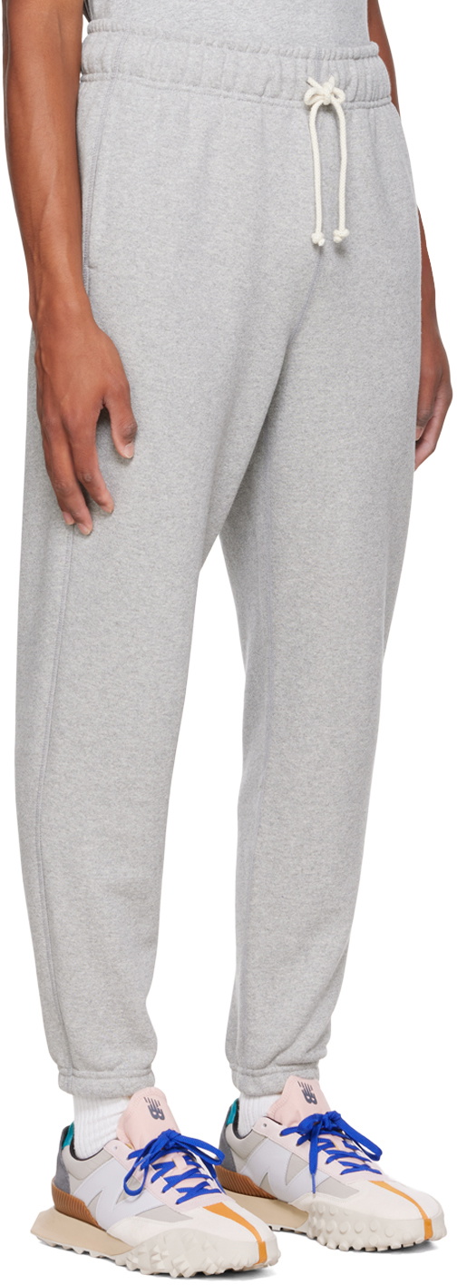 New Balance Gray Made in USA Core Lounge Pants