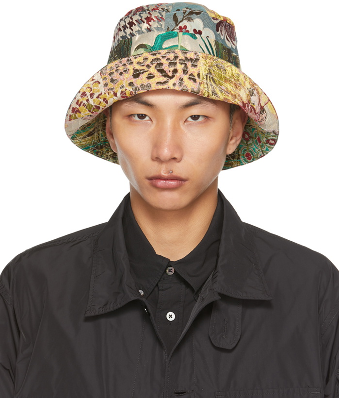Photo: Engineered Garments Multicolor Printed Bucket Hat