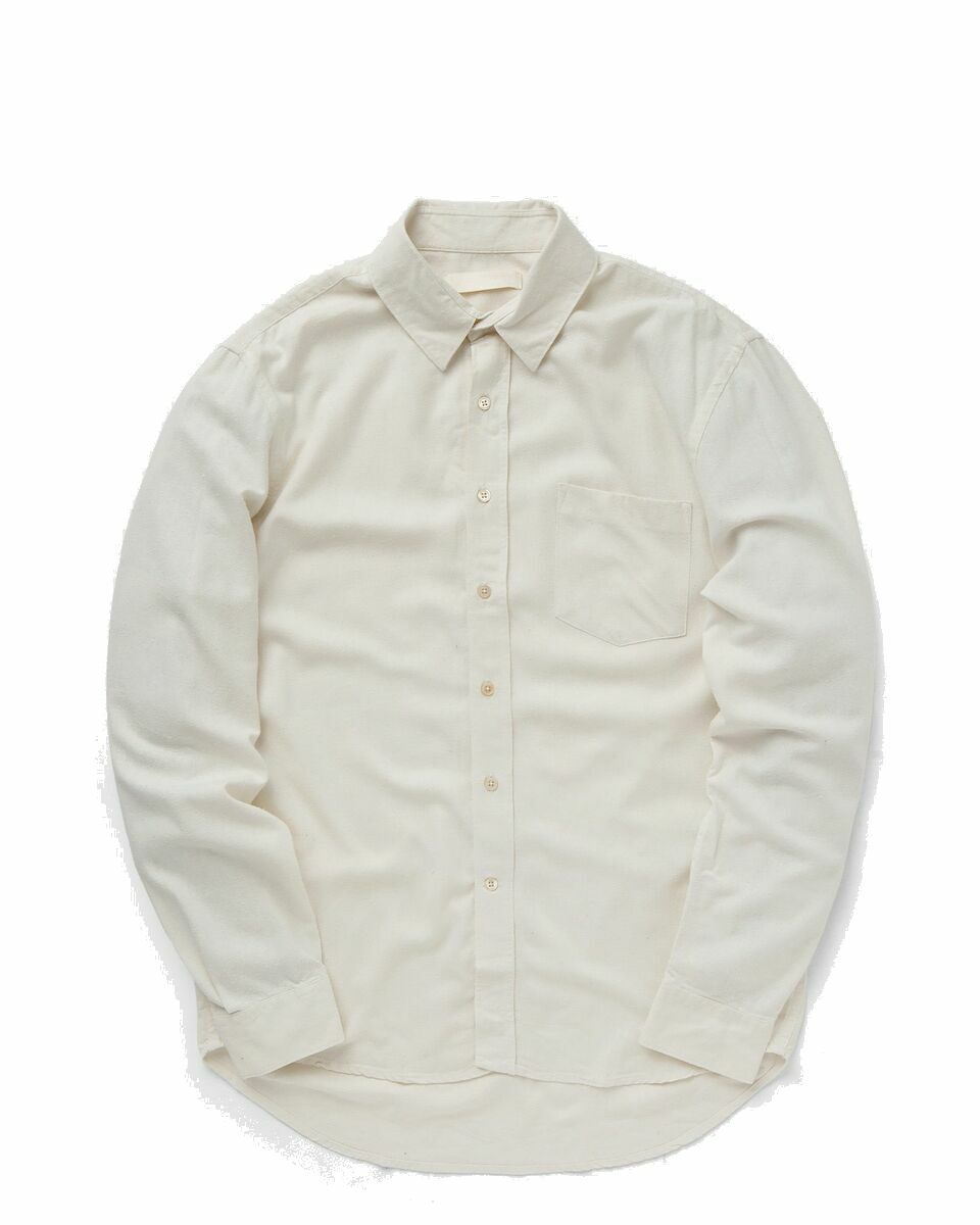 Photo: Our Legacy Classic Shirt White - Mens - Longsleeves