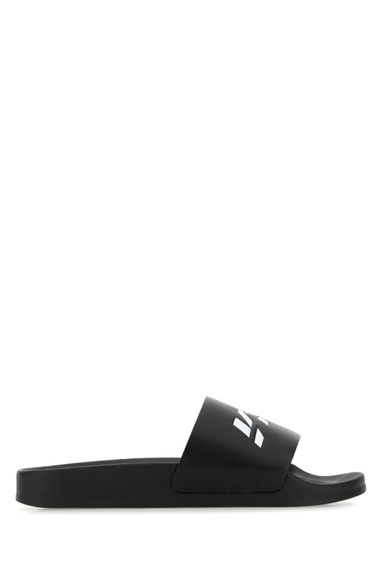 Photo: VTMNTS Black Rubber Slippers