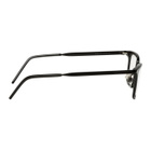 Saint Laurent Black Rounded Square Glasses