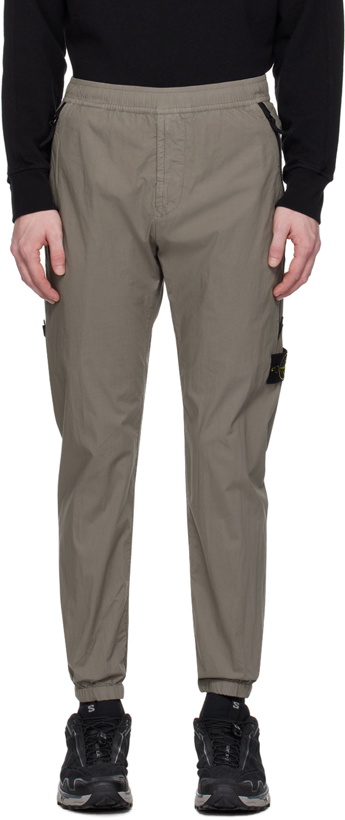 Photo: Stone Island Gray Patch Trousers