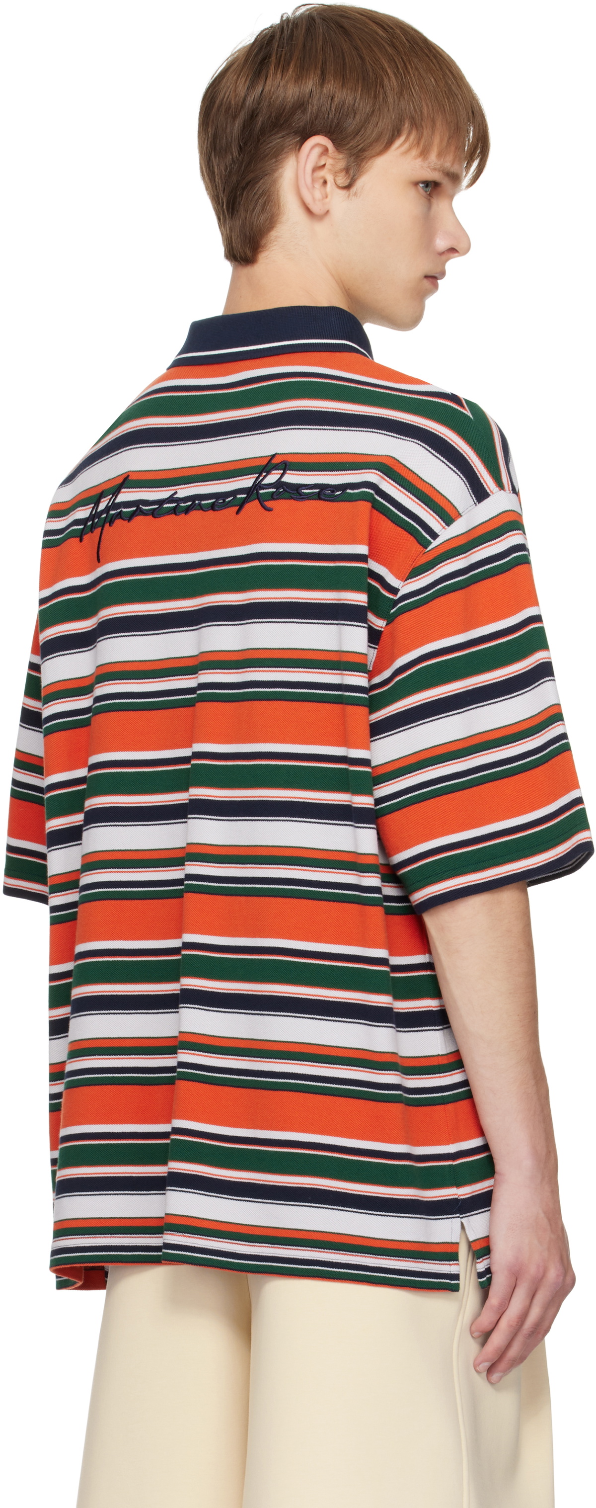 Martine Rose Multicolor Oversized Polo