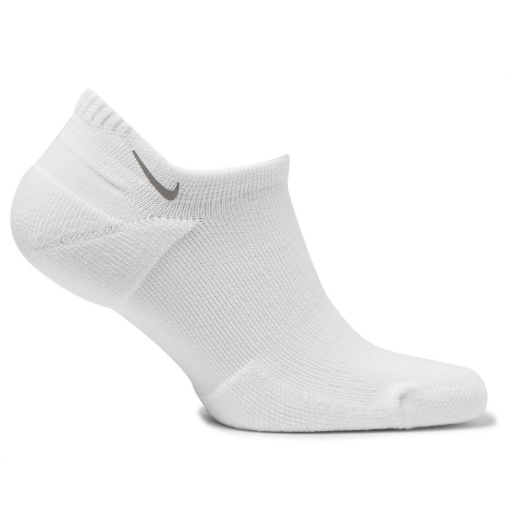 Photo: Nike Running - Spark Dri-FIT No-Show Socks - White