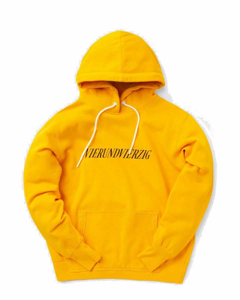 Photo: Bstn Brand Vierundvierzig Hoody Yellow - Womens - Hoodies