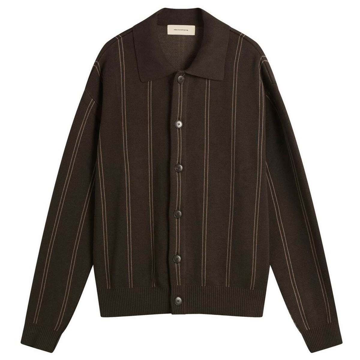 mfpen　Fence Cardigan ブラウン　ユニセックスM Mfpen Fence Cardigan Brown – Degli Uberti