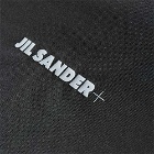 Jil Sander Men's Long Sleeve Logo Active T-Shirt in Black