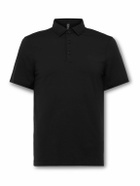 Lululemon - Evolution Slim-Fit Stretch-Jersey Golf Polo Shirt - Black