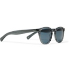 Garrett Leight California Optical - Hampton X Round-Frame Acetate Sunglasses - Gray