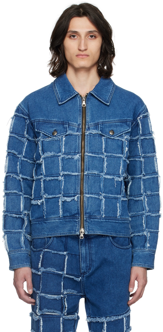 Photo: Andersson Bell Blue New Patchwork Denim Jacket