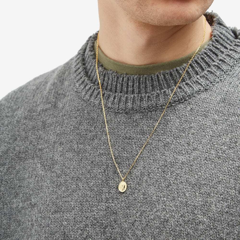 Undercover Men's Pendant Necklace in Gold Undercover