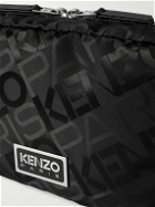 KENZO - Logo-Jacquard Shell Messenger Bag
