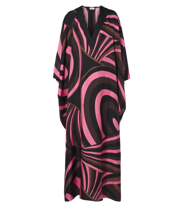 Photo: Pucci Iride silk twill kaftan