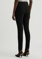 Nanushka Savita Stirrup Seersucker Trousers Black