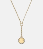 FoundRae Infinite Gratitude 18kt gold necklace with diamonds