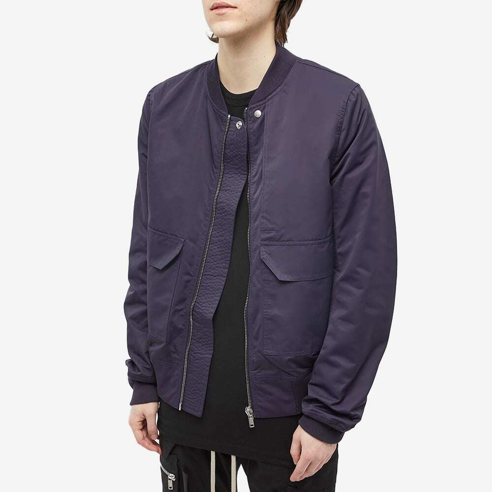 Rick Owens DRKSHDW Men's Lido Flight Jacket in Indigo