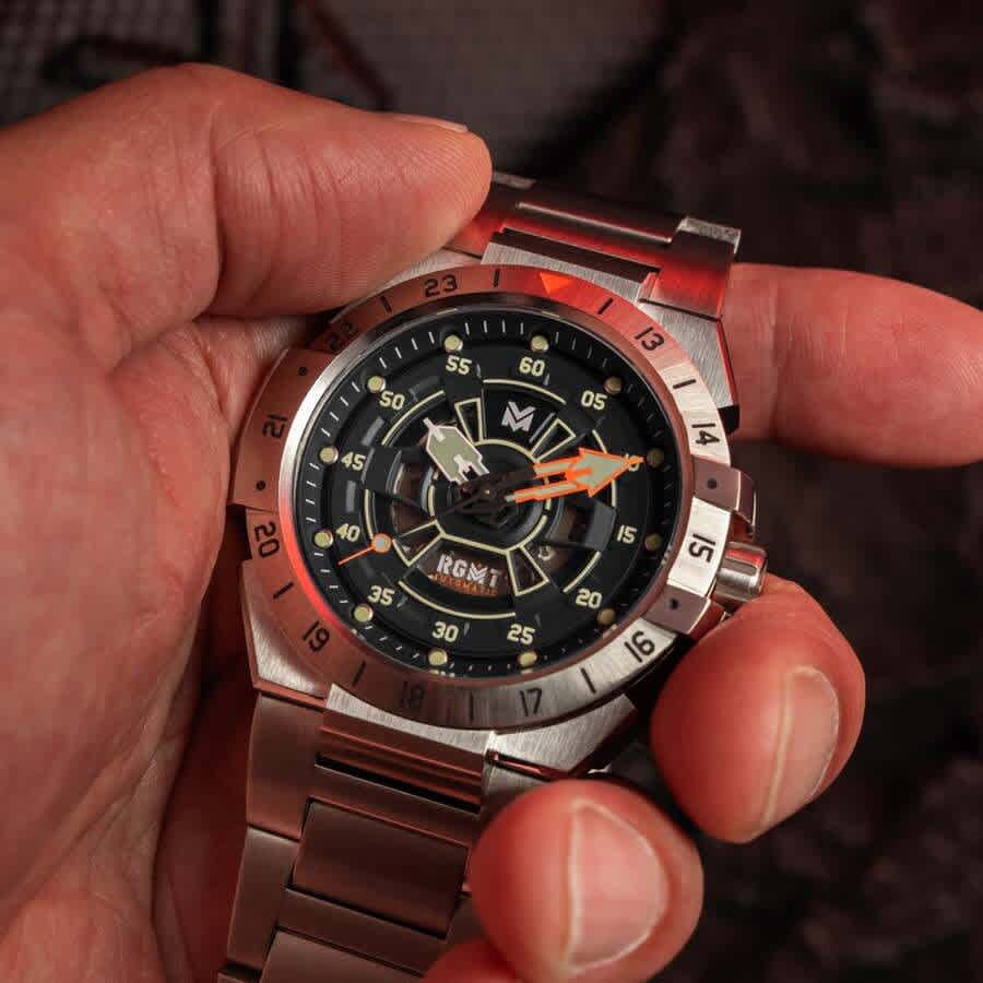 RGMT Himars Black Dial Mens Watch RG-8065-11