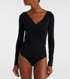 Max Mara Cicaldi wrap bodysuit