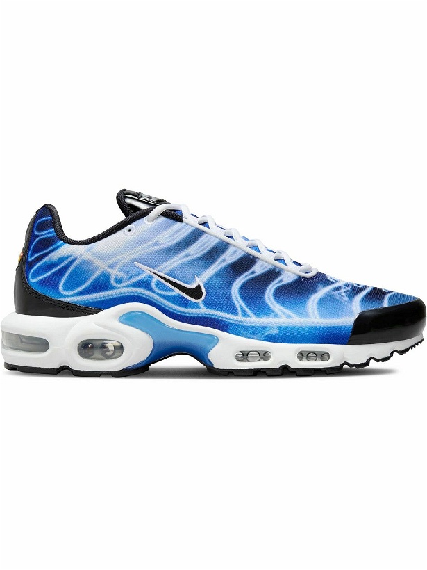 Photo: Nike - Air Max Plus Light Photography Printed Mesh Sneakers - Blue