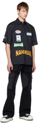 Nahmias Black Surf Comp Shirt