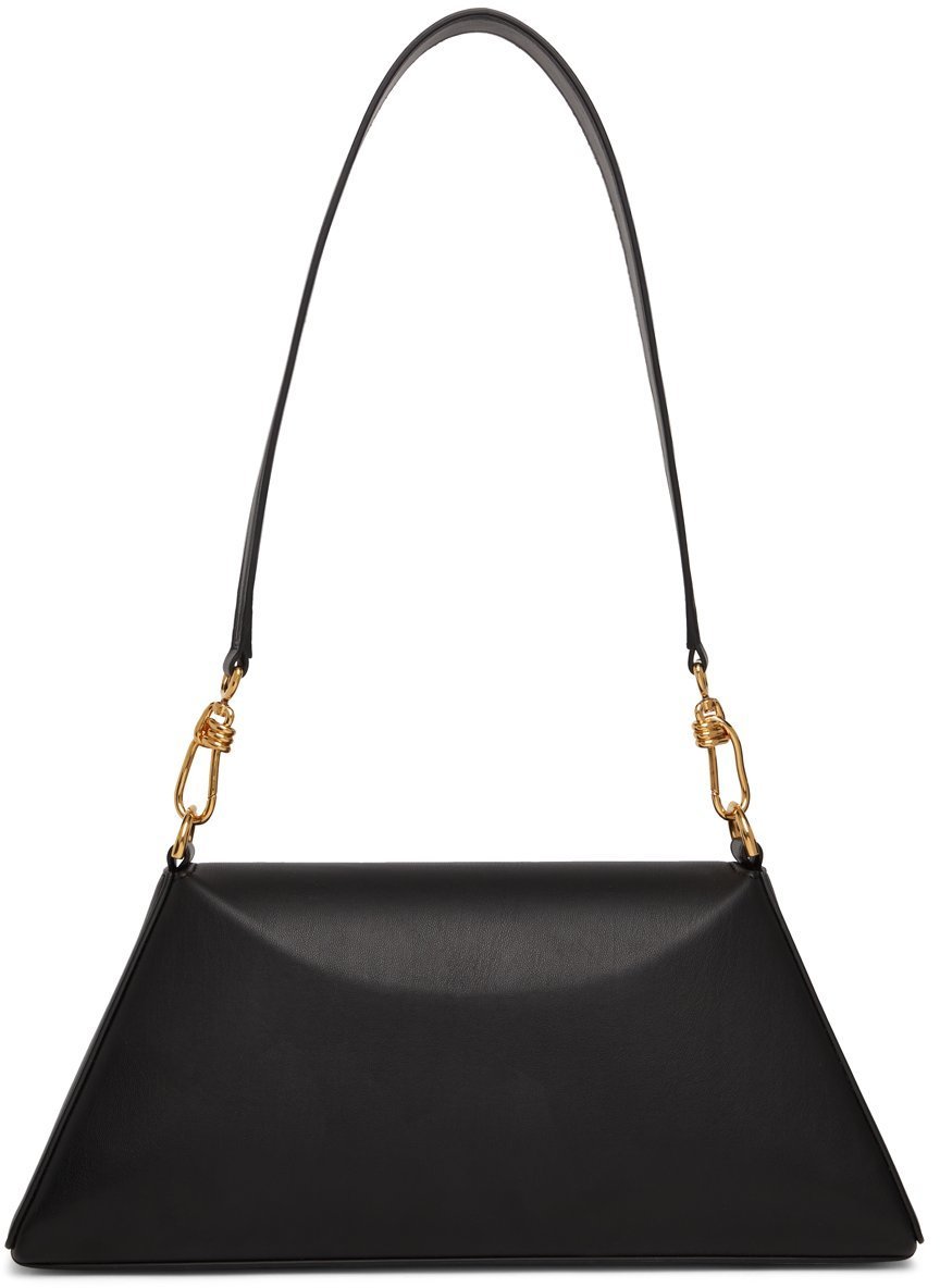 Nanushka Black Vegan Leather Noya Bag Nanushka