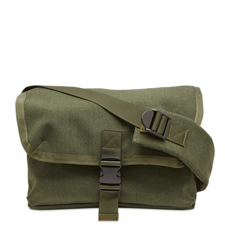 Photo: Hender Scheme Messenger Bag - Small in Khaki Olive 
