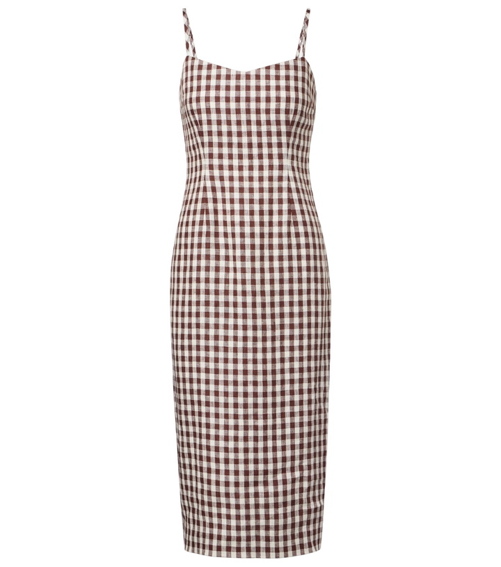 POSSE Alice Linen Midi Dress Posse