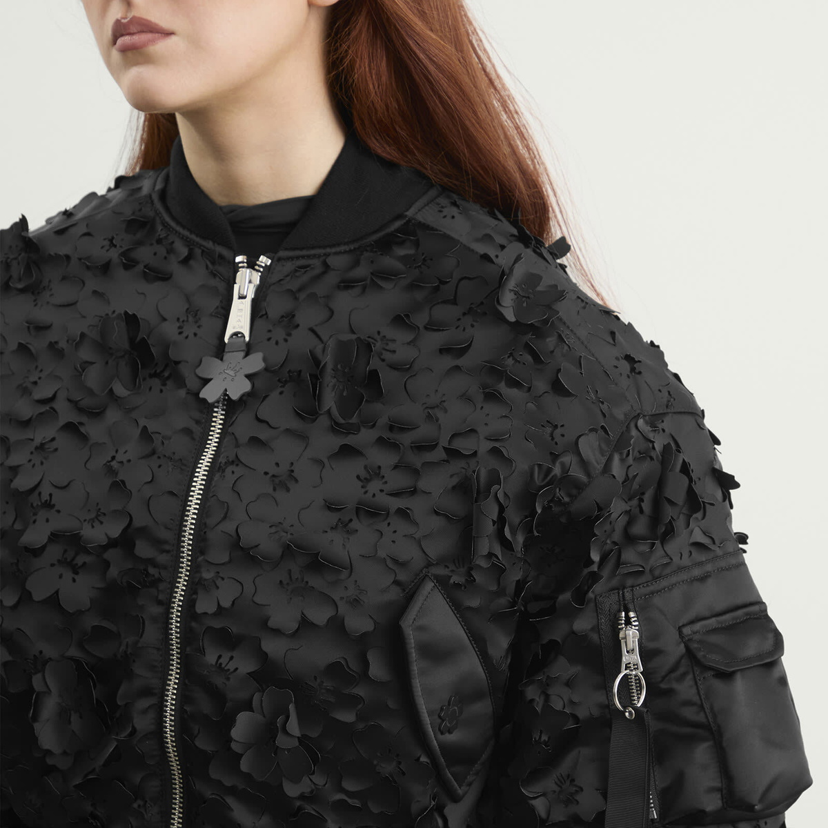 Cecilie Bahnsen Women's x Alpha Industries MA-1 Jacket in Black