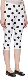 Paloma Wool White & Black Aneu Leggings