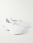 Givenchy - TK-360 Logo-Print Stretch-Knit Sneakers - White