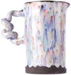 Harlie Brown Studio Black Wiggle Glitter Jug