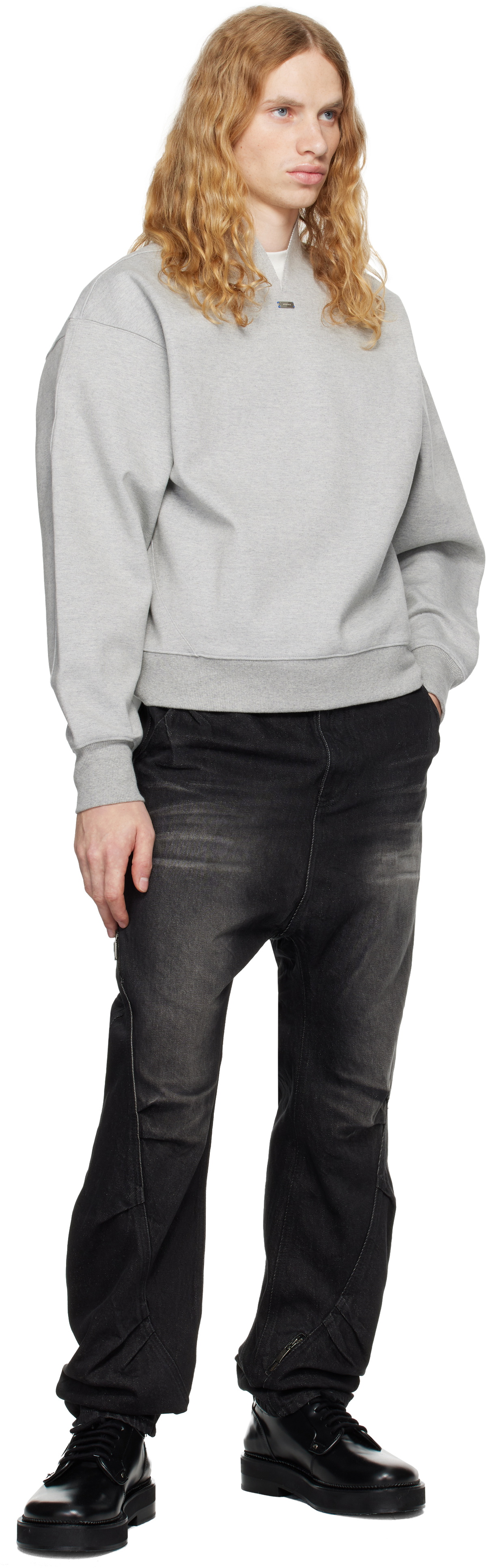 ★Adererror★Product. 44 ADER error Gray Product. 44 Sweatshirt ADER error