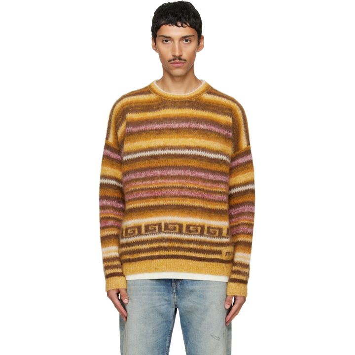 Photo: Isabel Marant Tan & Pink Scolan Sweater