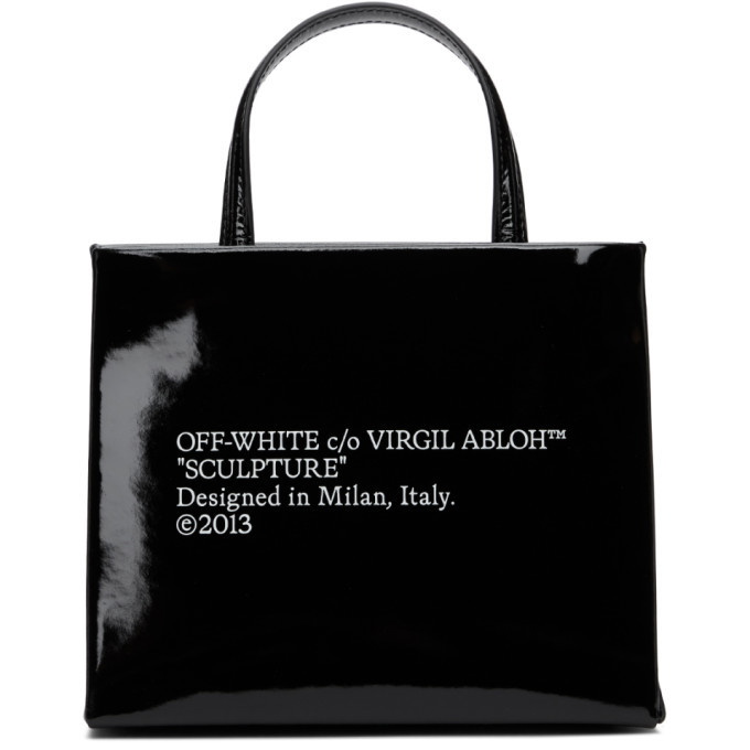 Off-White's Mini SCULPTURE Bag in Black