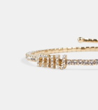 Miu Miu Logo crystal-embellished choker