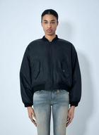 Balenciaga Zip-Front Bomber Jacket