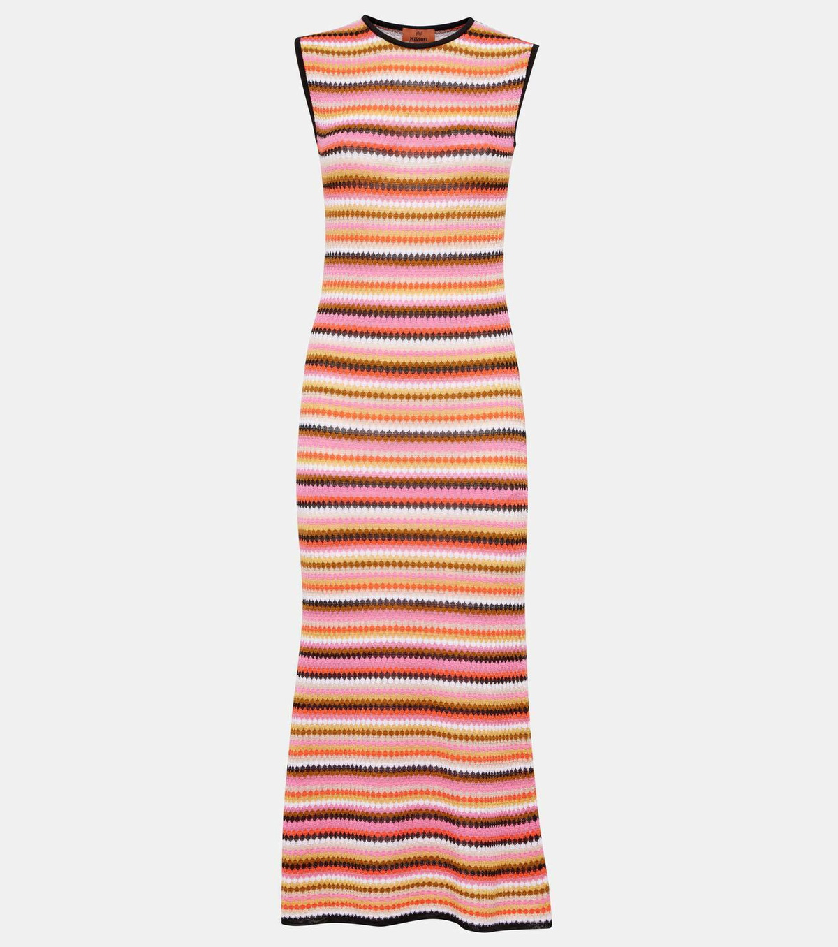 Missoni Cotton-blend midi dress Missoni